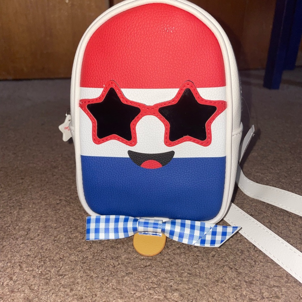 Mini Bath & Body works Star Sunglasses Backpack - Red, White, and Blue NWT